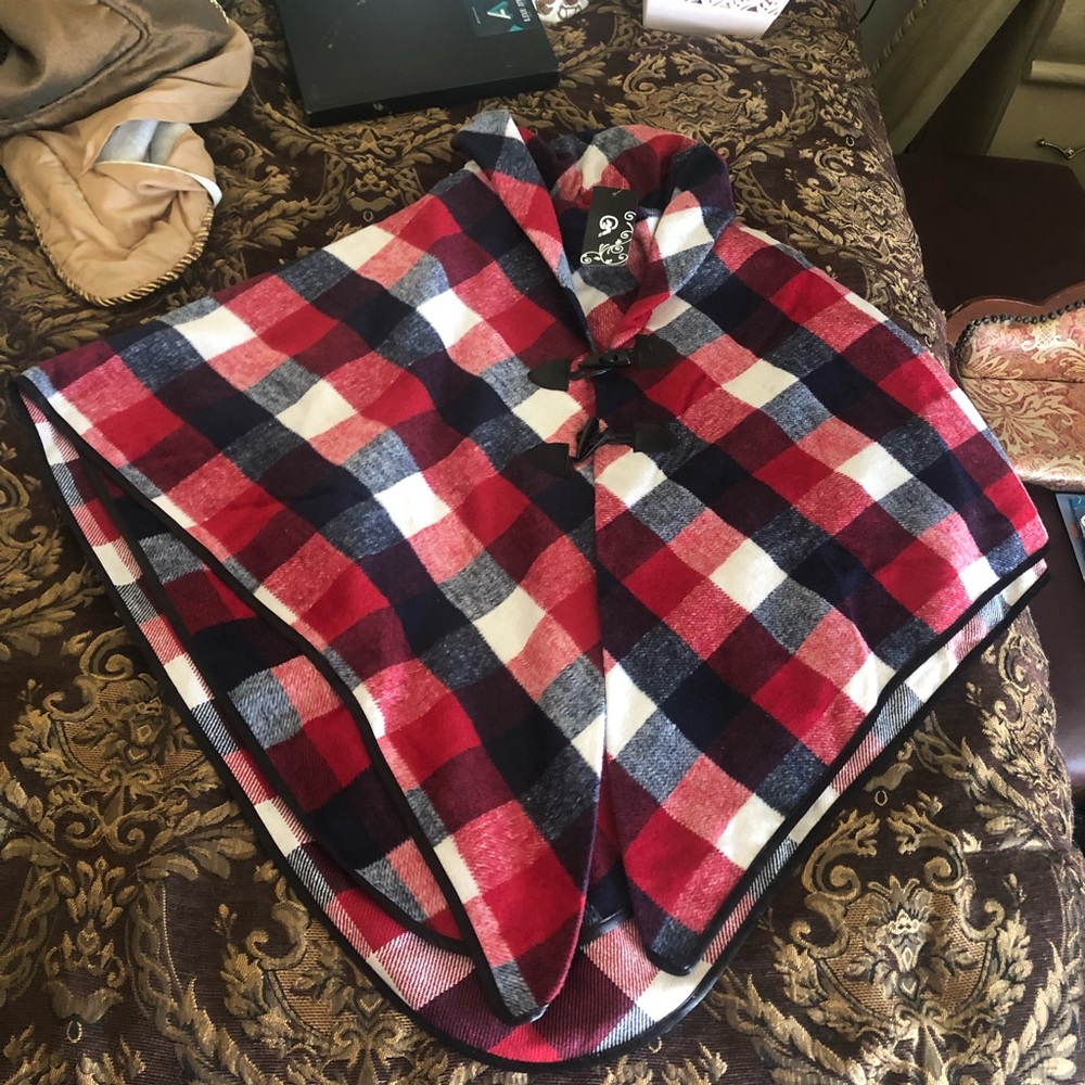 Thick poncho